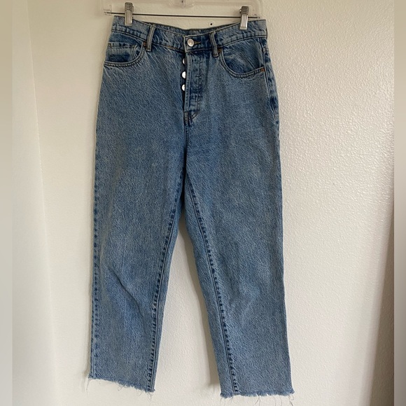 High Rise Straight Jeans - Picture 2 of 6